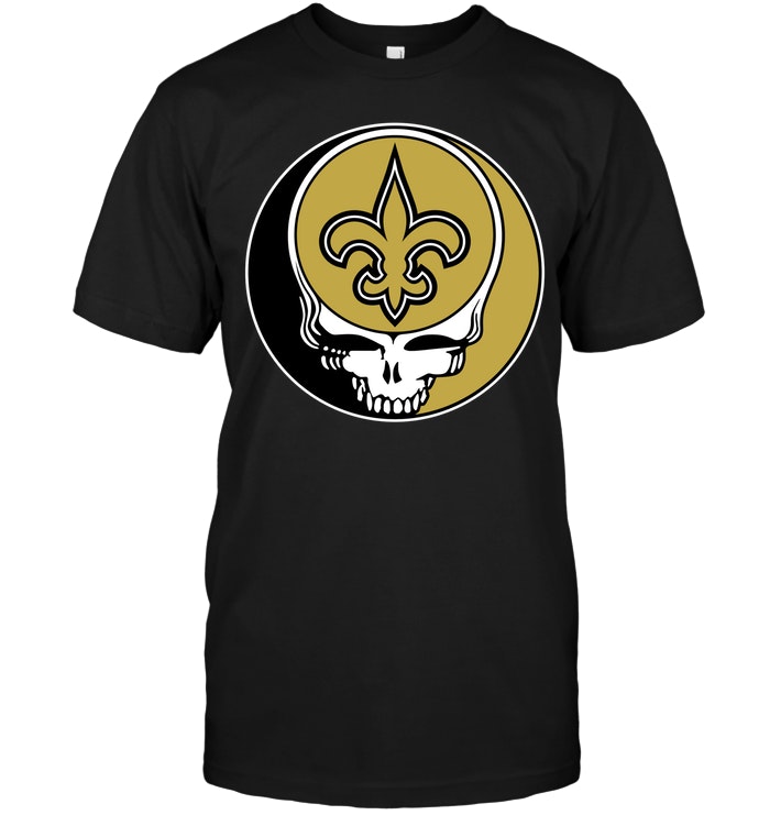 New Orleans Saints "grateful Dead" Fan T-Shirt New Orleans Saints "grateful Dead" Fan T-Shirt